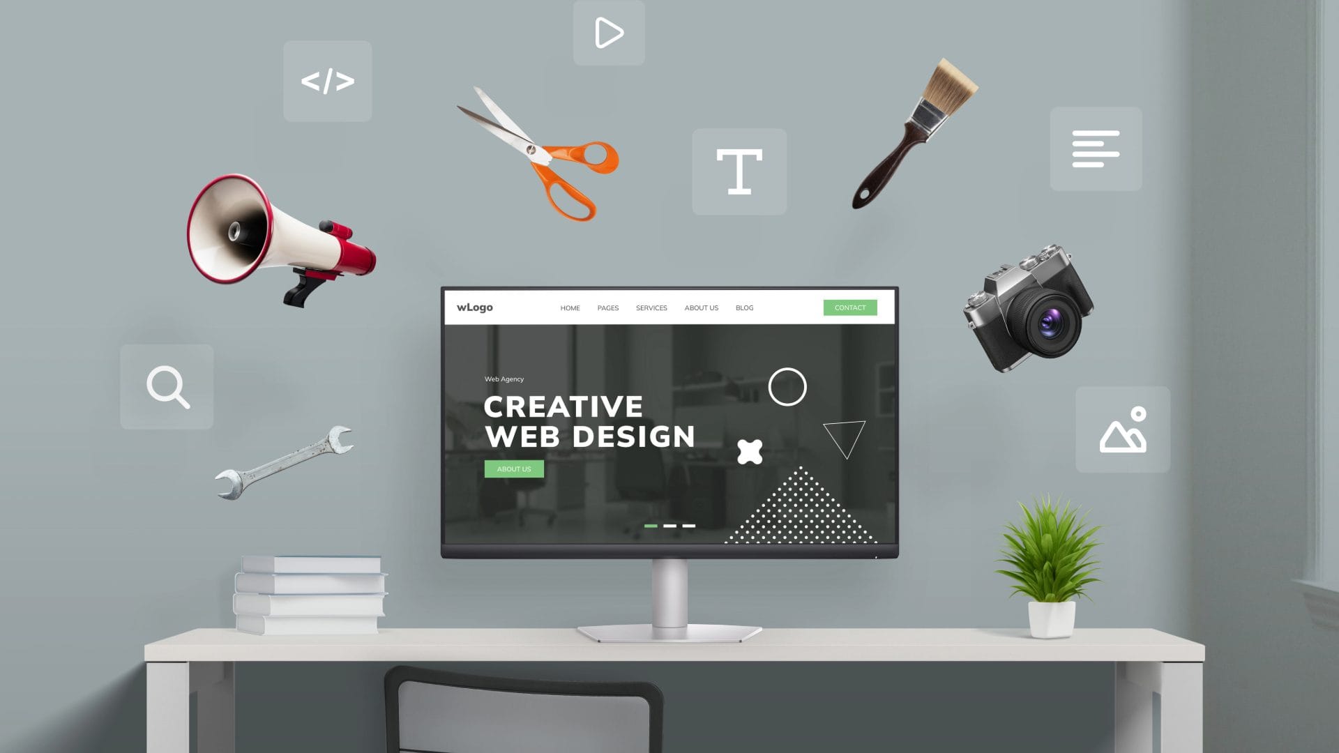 Criação de Site em Monteiro